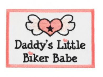 Daddy's Little Biker Babe Patch